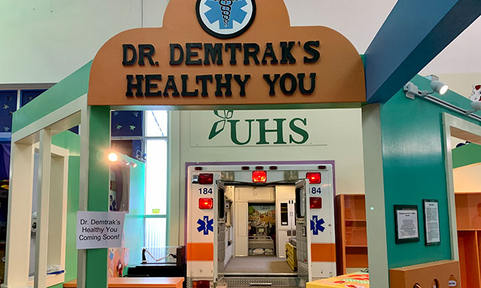 Doctor Demtrak's Healthy You Exhibit