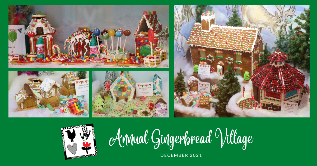The Discovery Center Gingerbread Village