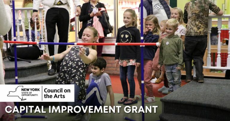 New York State Council on the Arts Grant for The Discovery Center