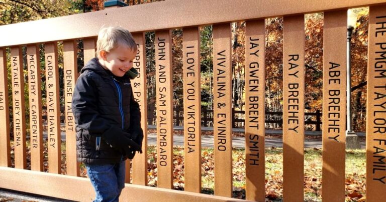 Pirate Ship playground fence posts