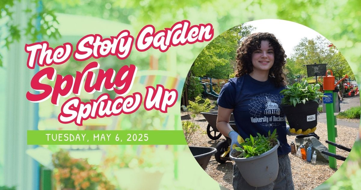 spruce up day the story garden