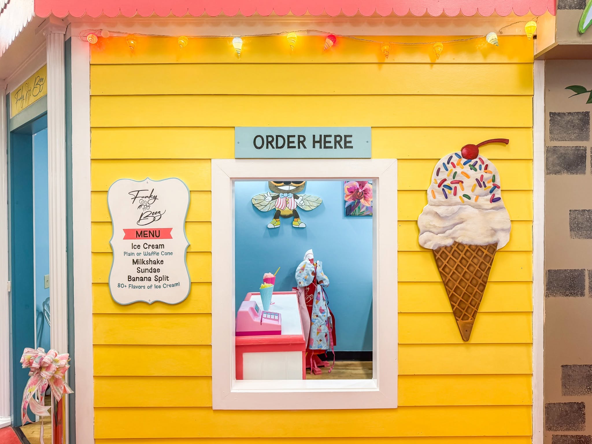 Funky Beez Ice Cream Shoppe at The Discovery Center Binghamton NY